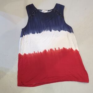 Cloud Chaser Red, White, and Blue Tank Top
